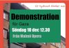 10/10 kl12,30 MALMÖ, SWEDEN Demonstration ‘ER TYSTNAD DÖDAR OSS’